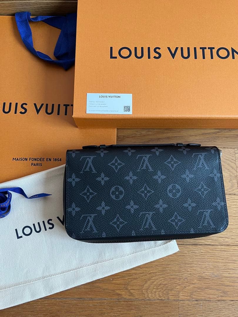 ルイヴィトン　ジッピーXL モノグラム エクリプスブラック こじさま専用