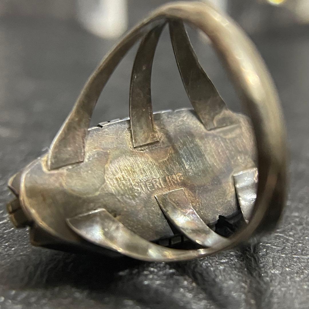 starring リング ターコイズ 14号 ナバホ リング vintage