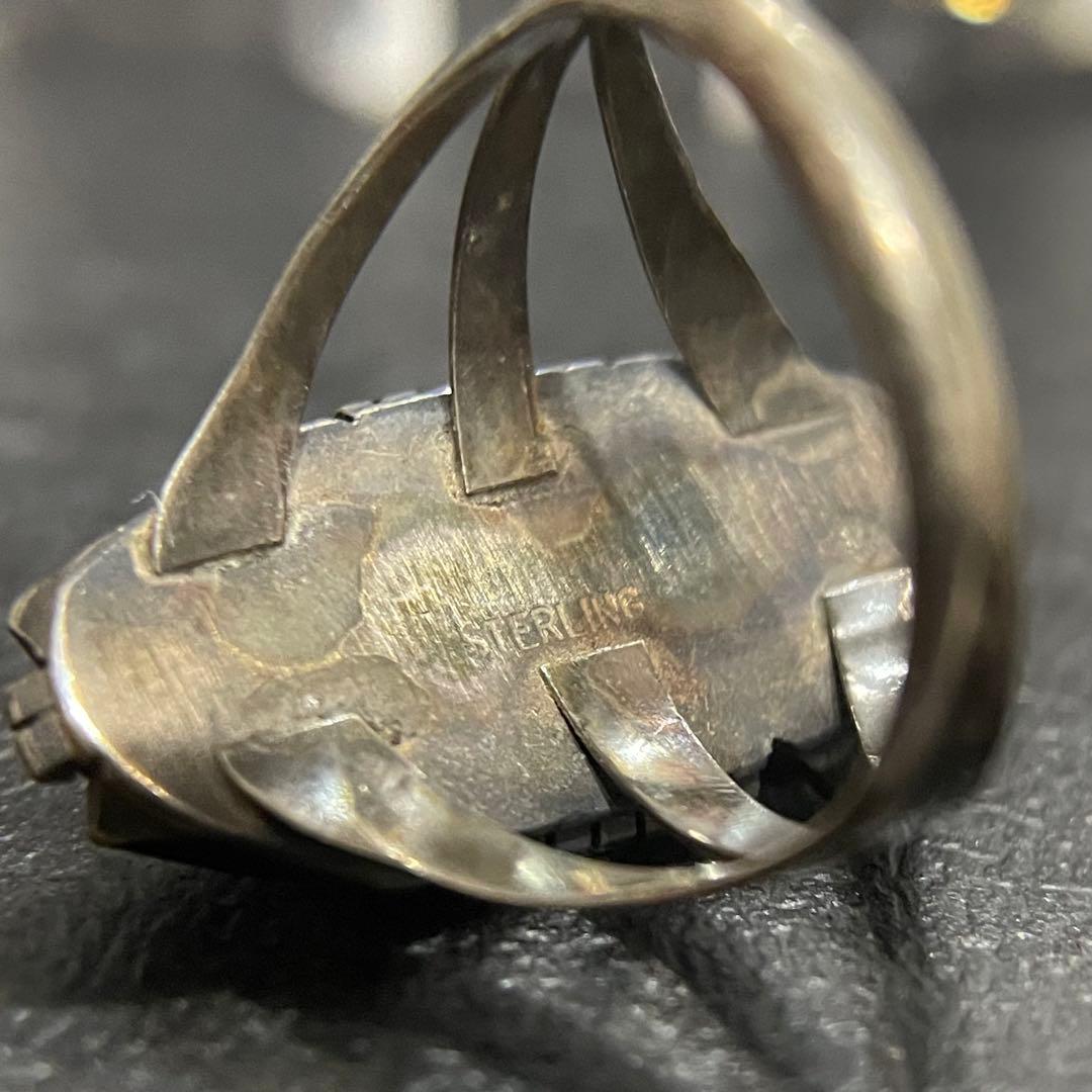 starring リング ターコイズ 14号 ナバホ リング vintage