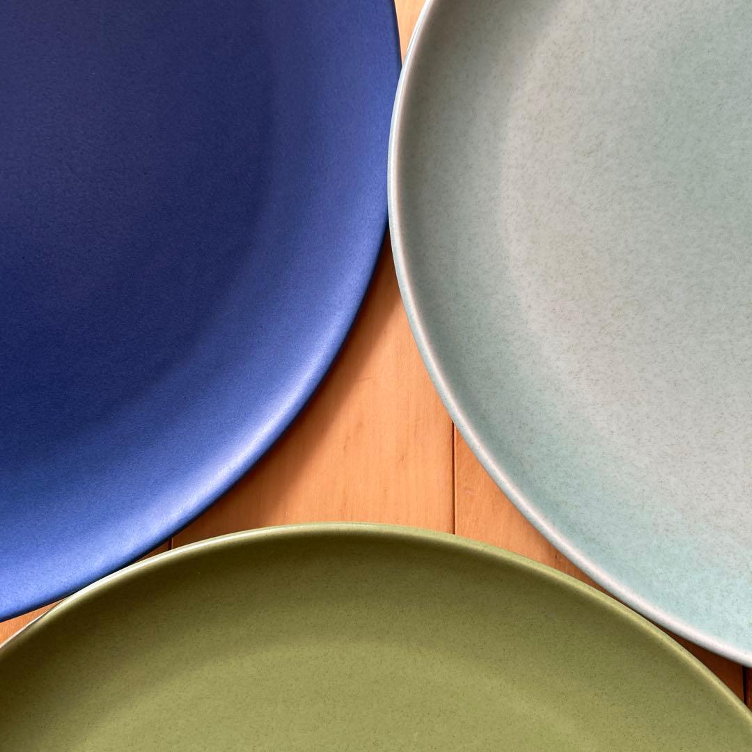 素敵！未使用品！ホガナスケラミック＆ボダノバ　大皿　3枚　北欧　スウェーデン製