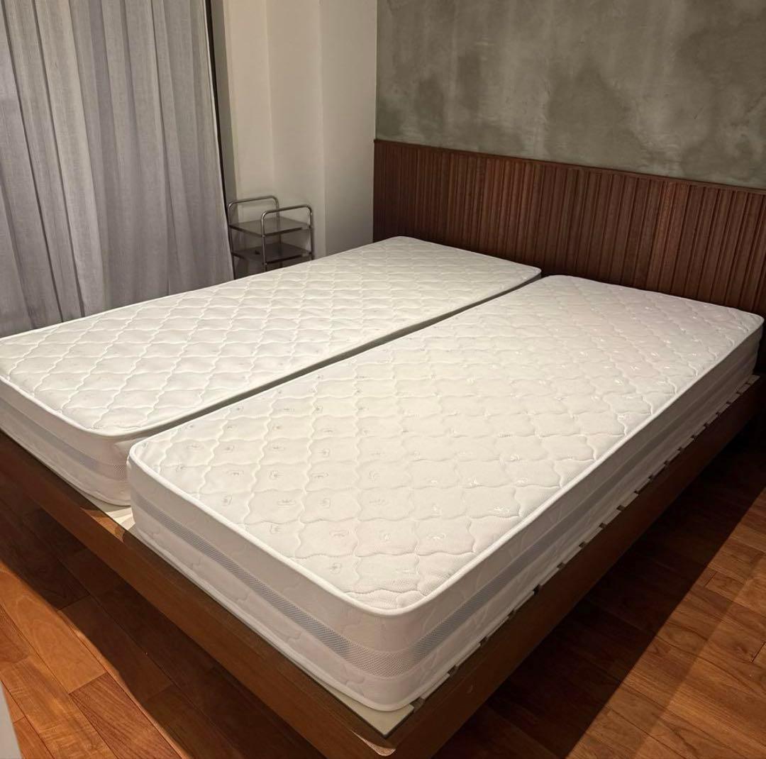 【美品】Re:CENO 別注｜ポケットコイル エアマットレス（セミシングル）