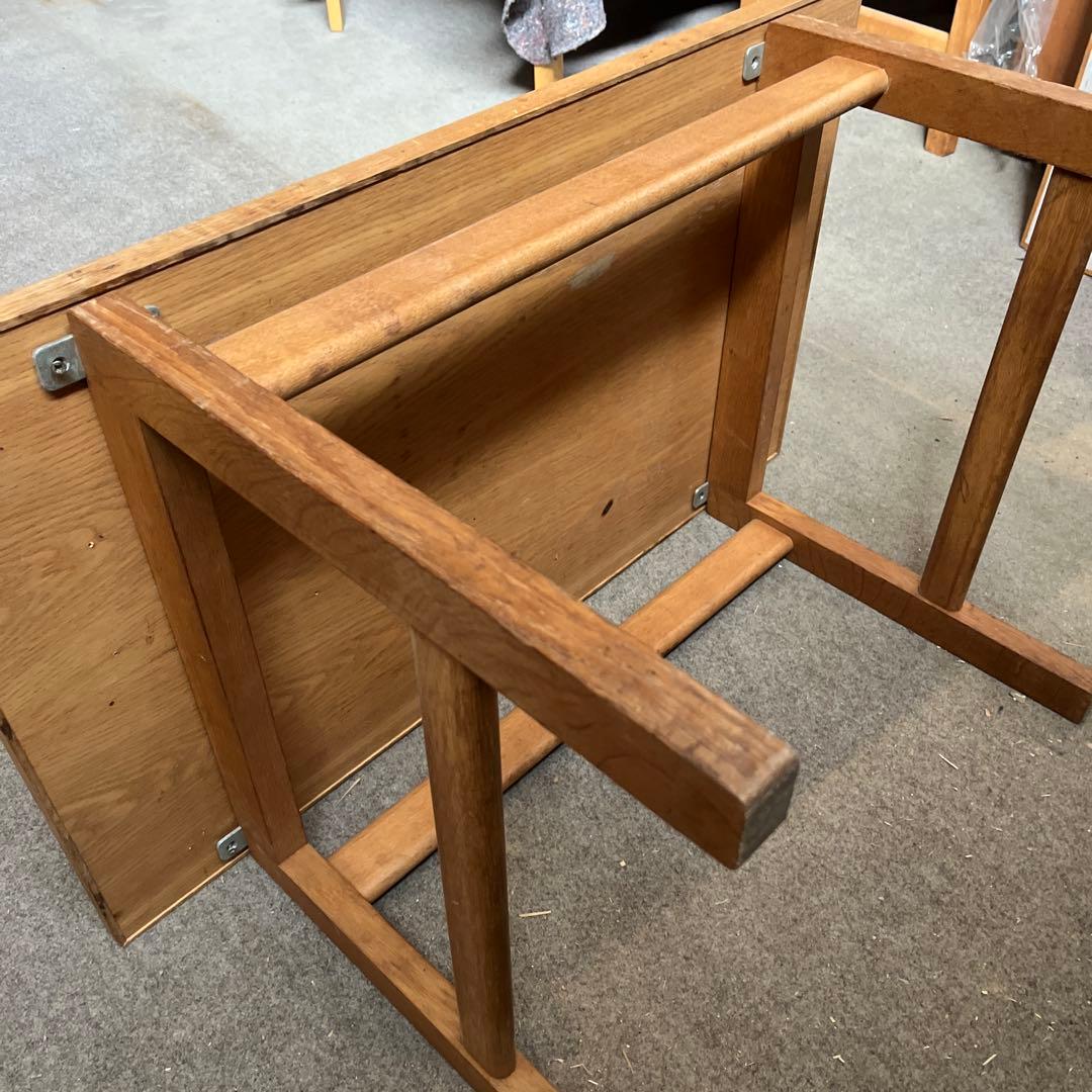 Hans J Wegner getama サイドテーブル リノリウム