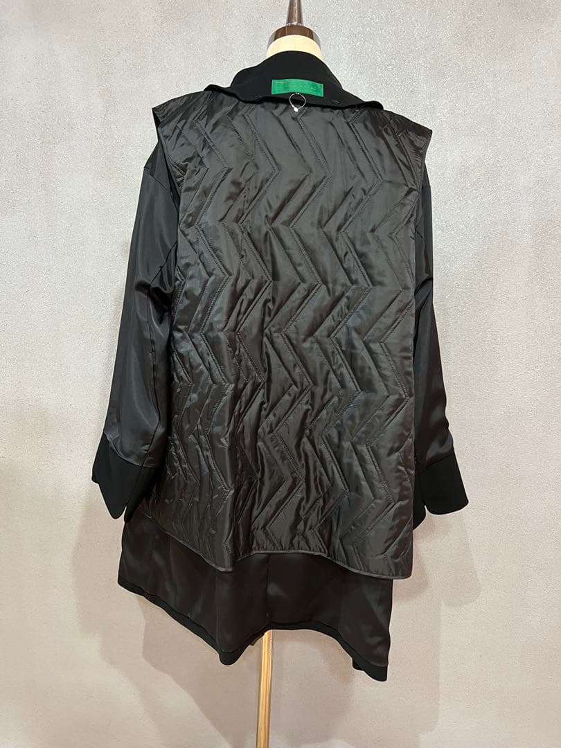 新品東京ソワール取り外し可能インナー付けコート