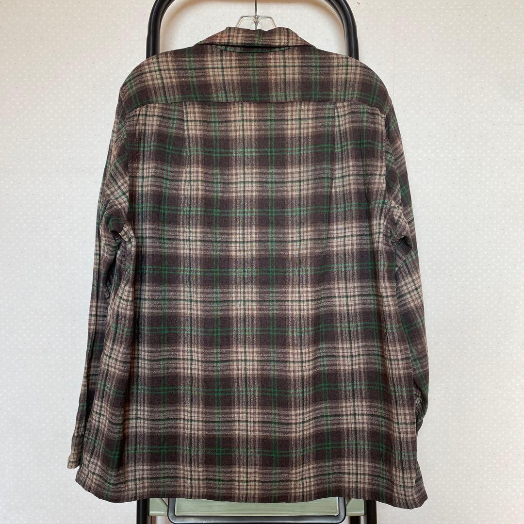 50s Pendleton ペンドルトン ボードシャツ オープンカラー L