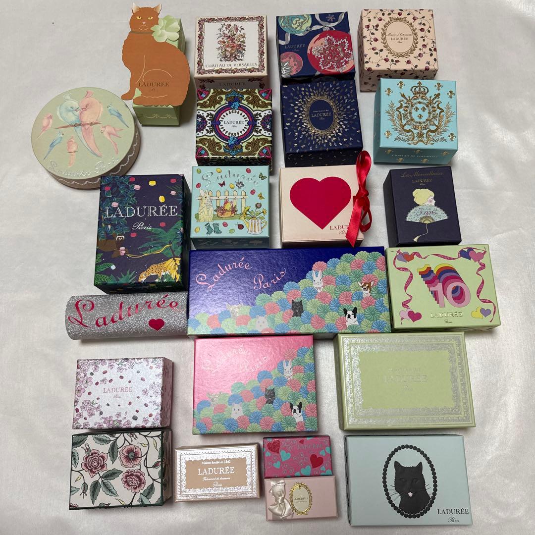 Ladurée マカロン箱 多様なデザイン