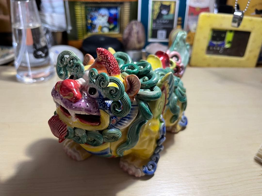 カラフルアート獅子(一体のみ)