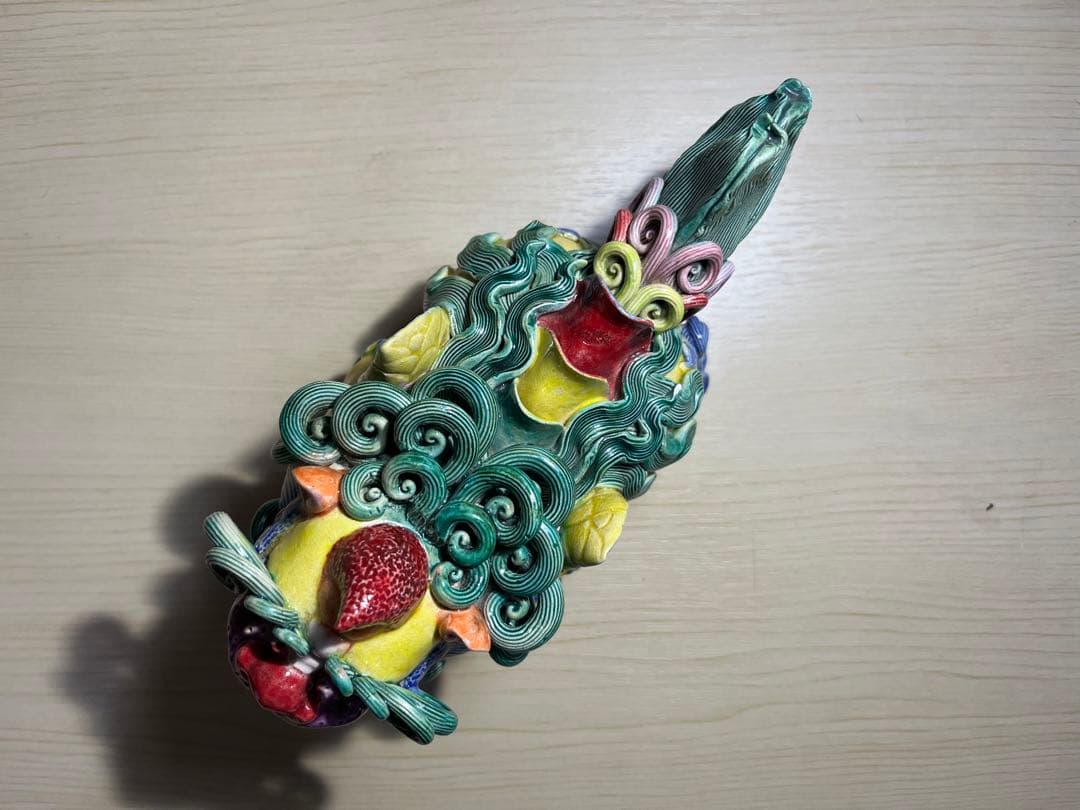 カラフルアート獅子(一体のみ)