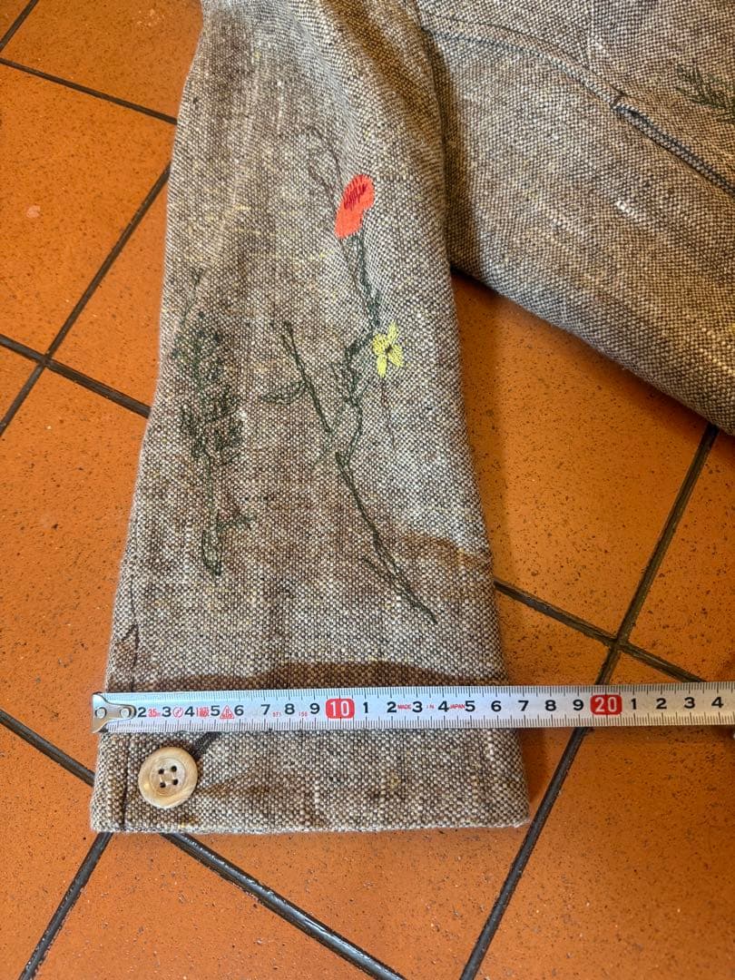 ♡ 45rpm 綿麻ツイード刺繍のジャケット♡