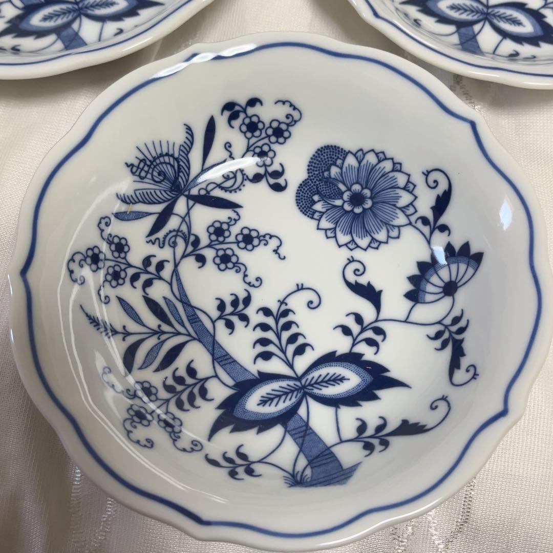 Blue Danube ブルーダニューブ サラダボウル 小皿 大皿 7枚セット