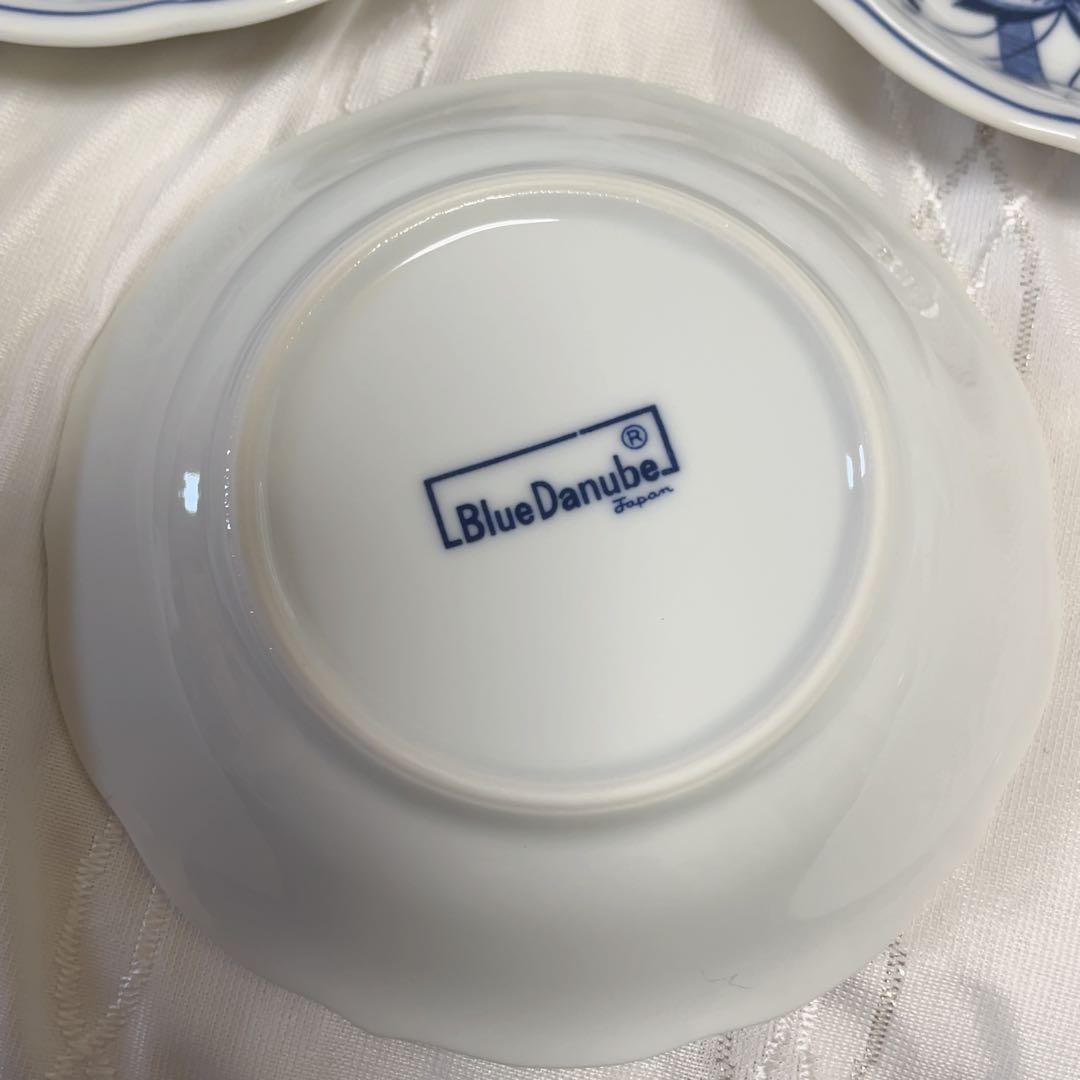 Blue Danube ブルーダニューブ サラダボウル 小皿 大皿 7枚セット