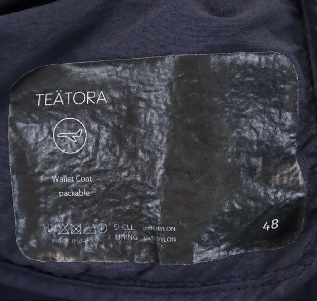 ジャケット・アウター TEATORA WALLET COAT PACKABLE #NAVY 48