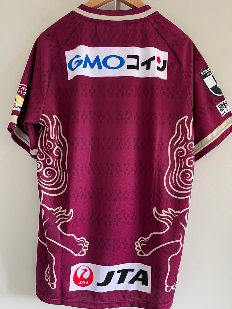 2019 FC琉球 1st ホーム ユニフォーム 小野伸二 サイン入 Mサイズ