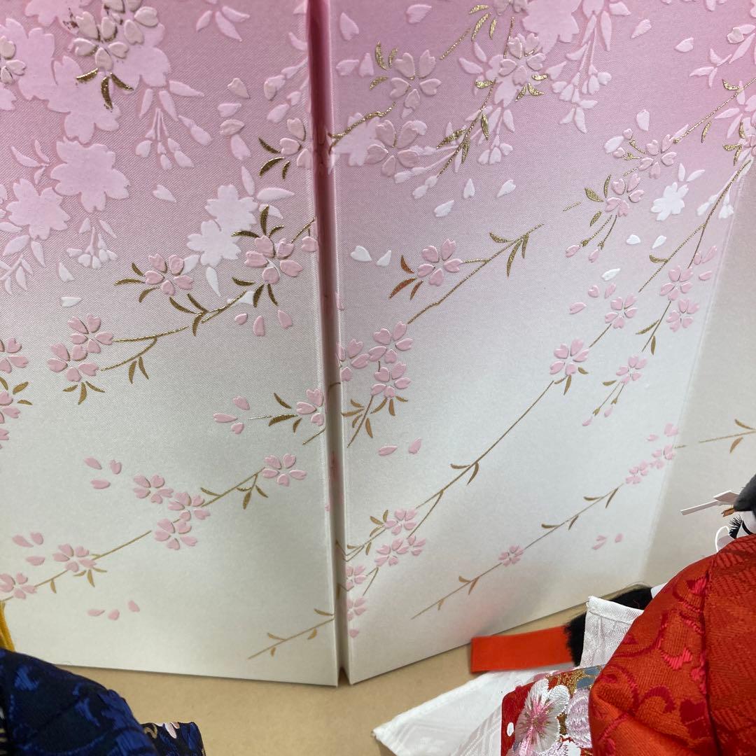 ひな人形立ち雛収納タイプ