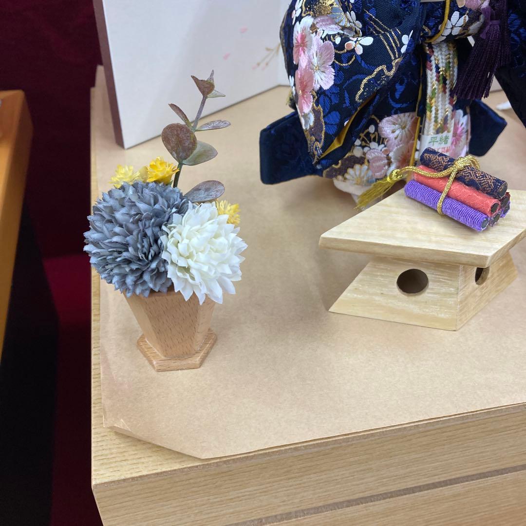 ひな人形立ち雛収納タイプ