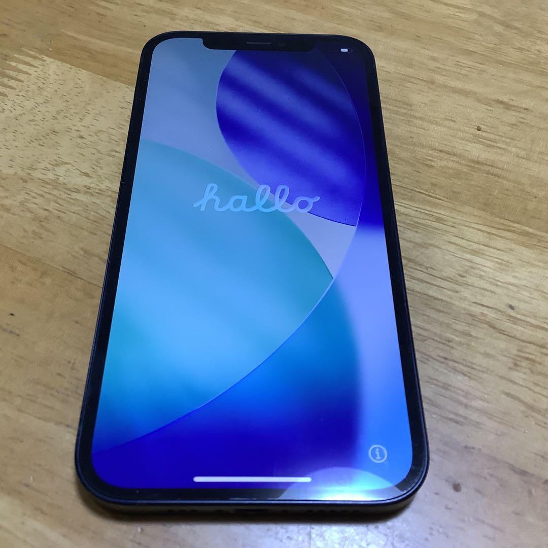 【あゆみ】Apple iPhone 12 ブラック 128GB オマケ付き