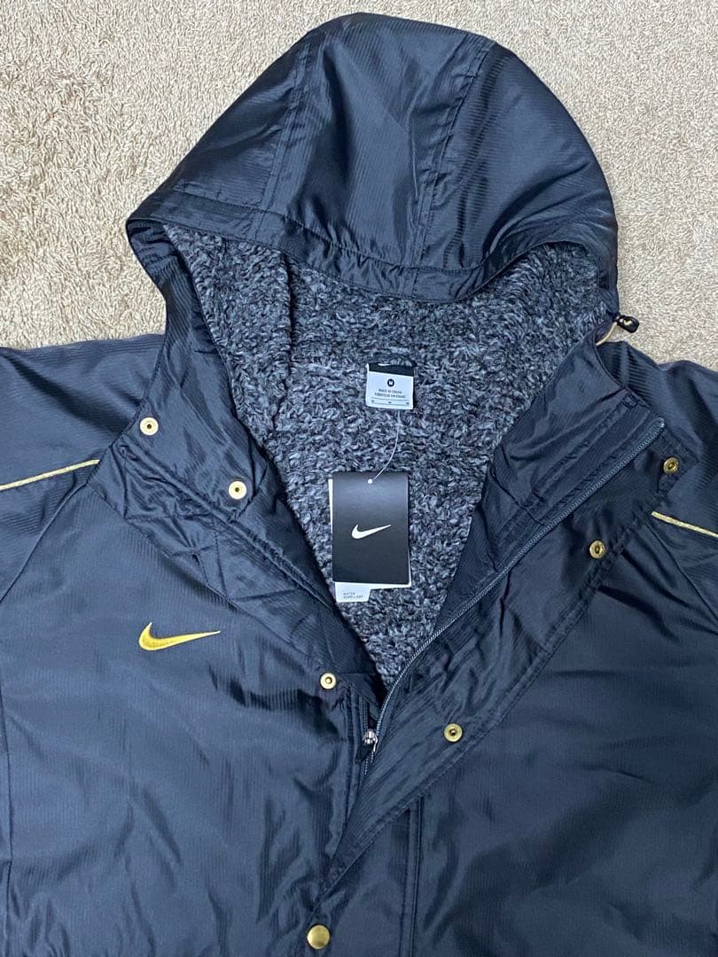 Nike ブラック　ベンチコート Lサイズ