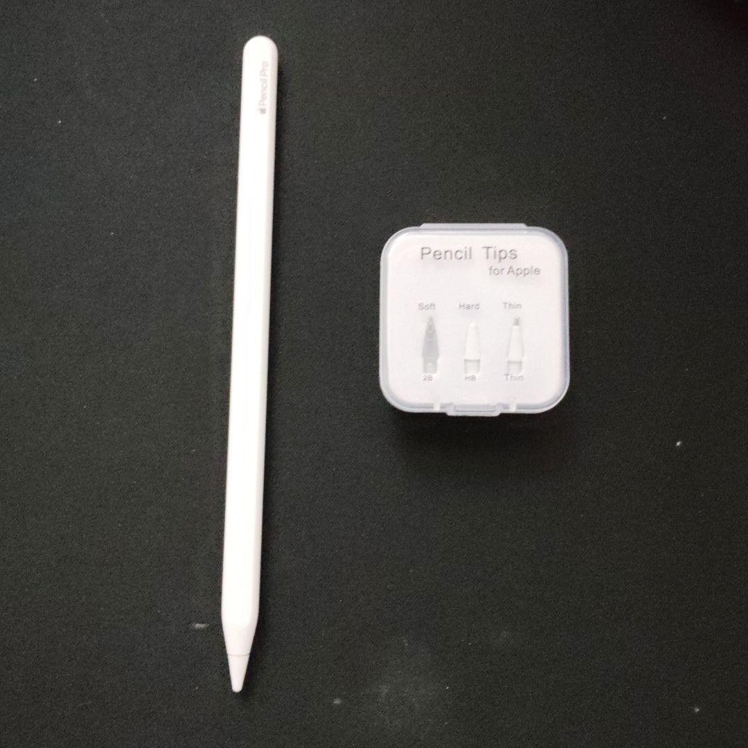 iPadアクセサリー Apple Pencil pro + Pencil Tips