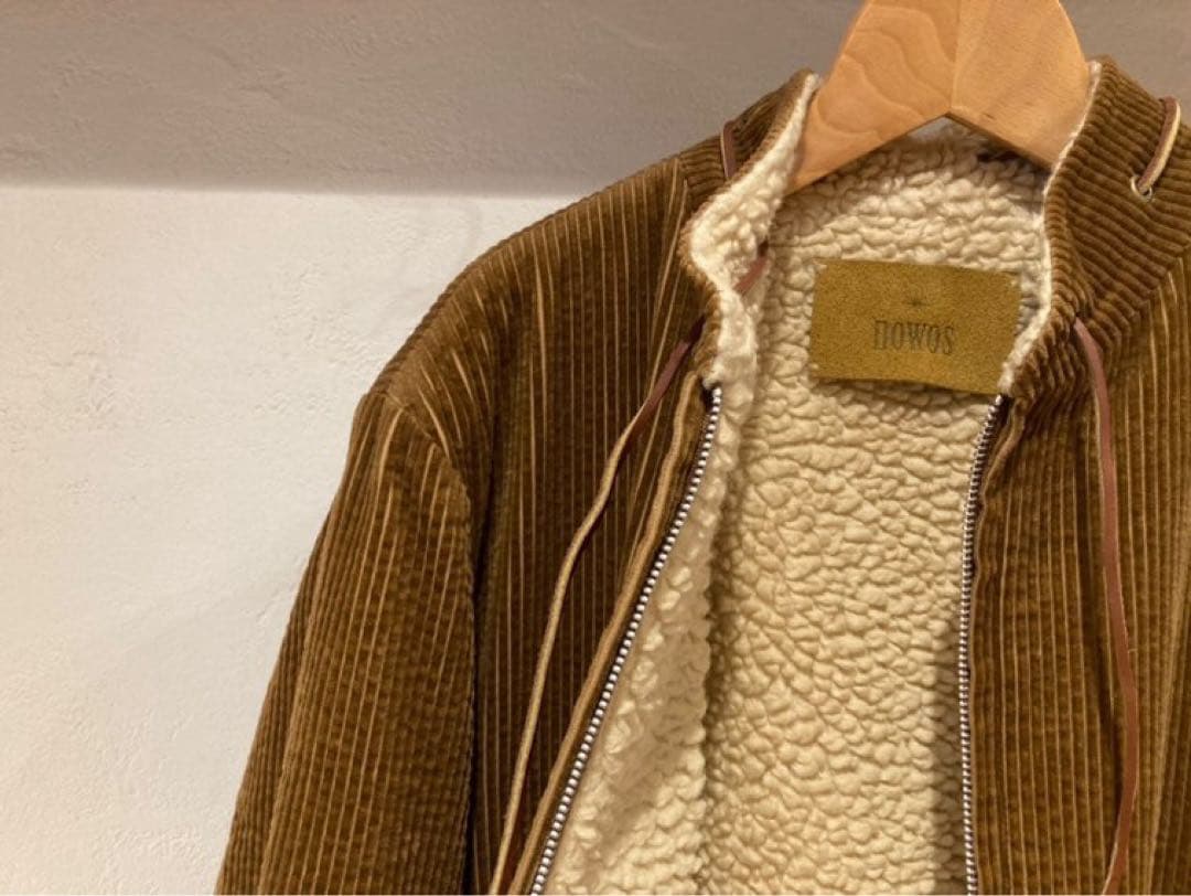 nowos コーデュロイコート