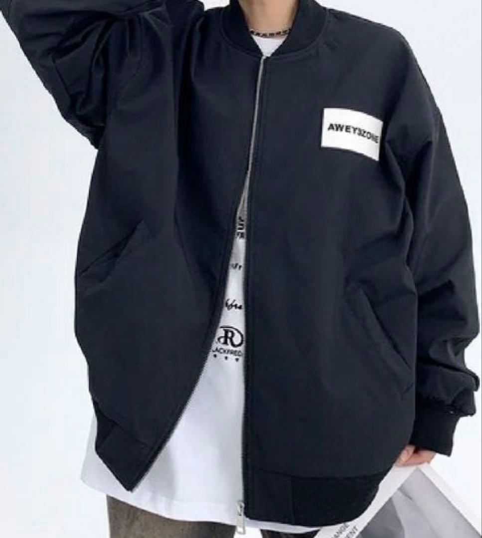 Dalfwin エンブロイダリーロゴオーバーサイズジャケット