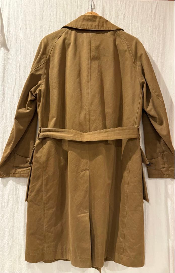 phigvel DOUBLE-BREASTED MC COAT カーキ 36