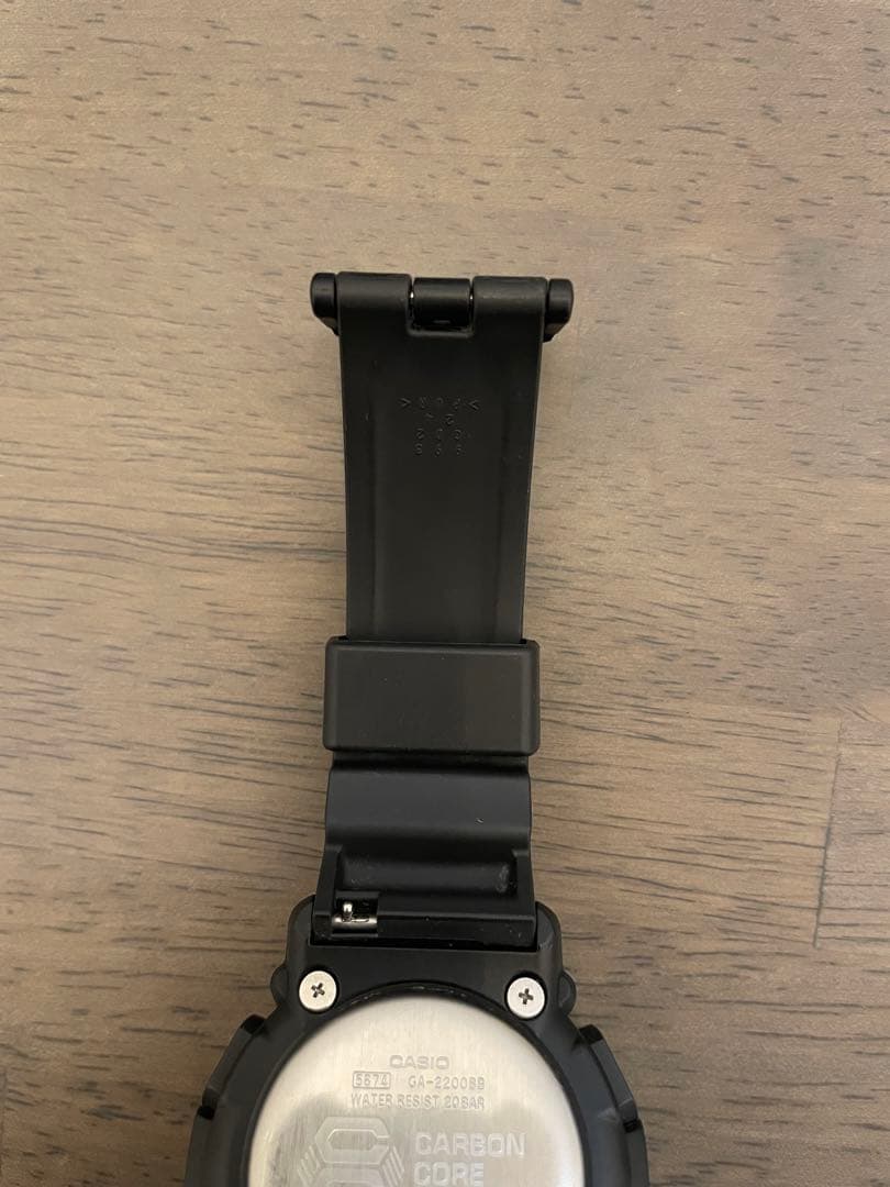 【完品美品】CASIO G-SHOCK GA-2200BB-1AJF ブラック