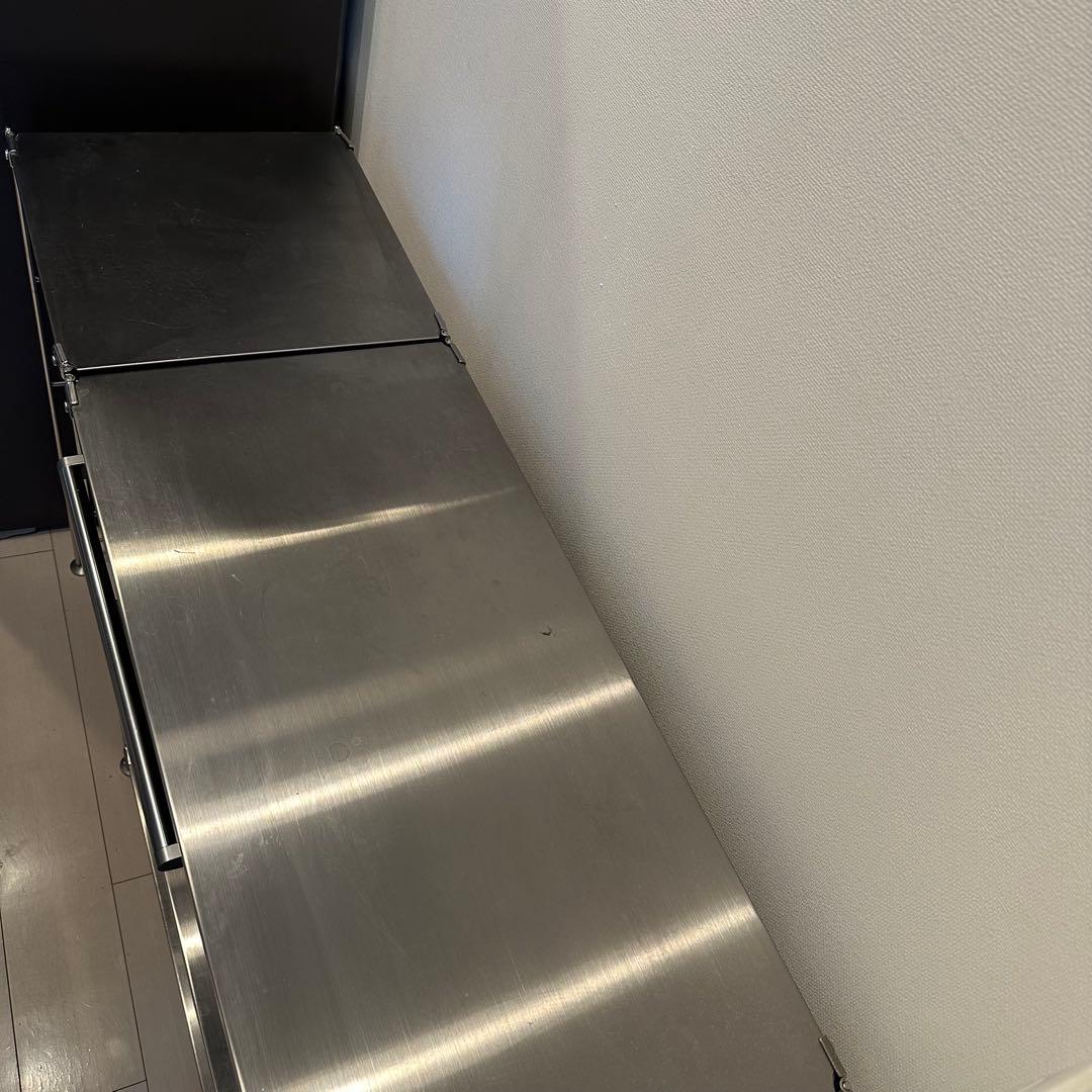 【3/26まで出品】無印良品　ステンレスユニットシェルフ 組み合わせ