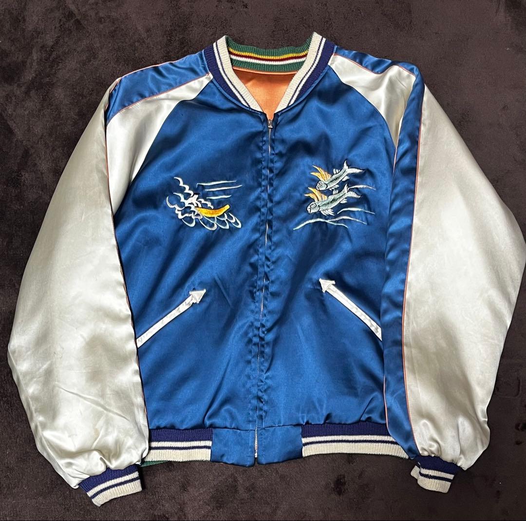 M品番 TAILOR東洋 青虎刺繍 ハワイ風景