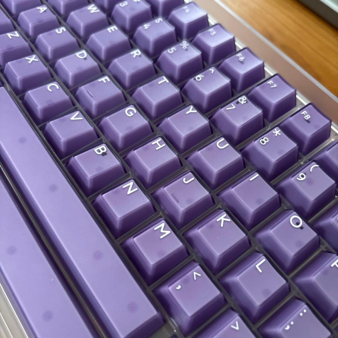 PBTfans atomic purple キーキャップ