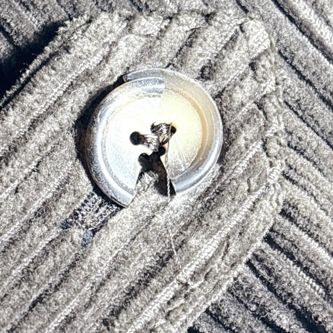 YSL イヴサンローラン コーデュロイコート 茶 メンズS相当 ロング