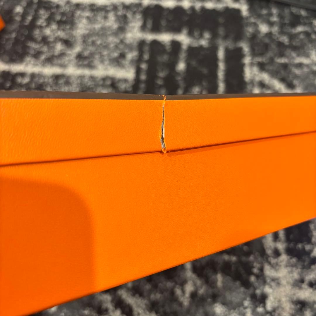 34 HERMES　エルメス　オレンジ　空箱　長方形　5個セット