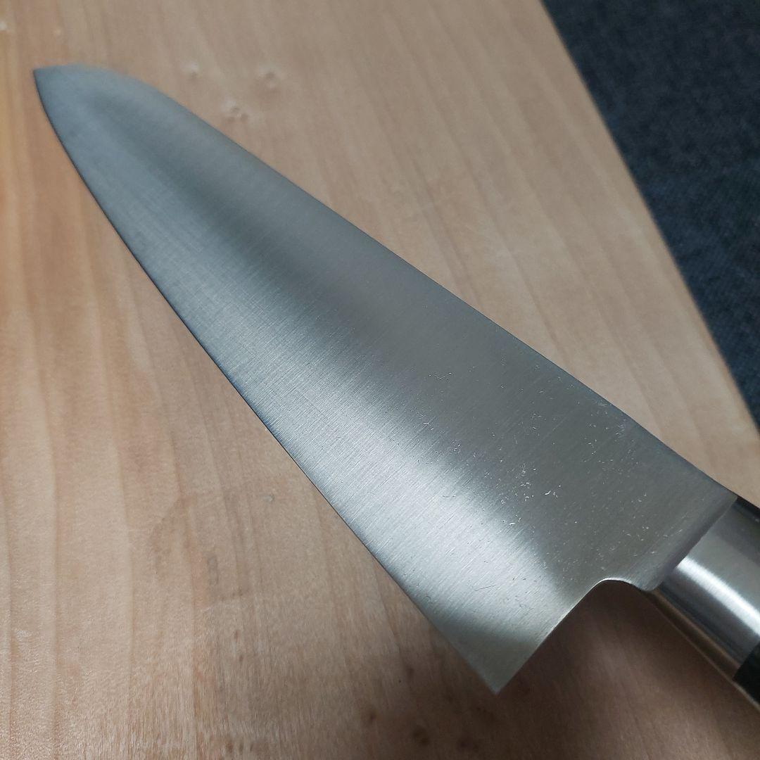 祐成　モリブデン鋼牛刀　ディンプル加工240ミリ