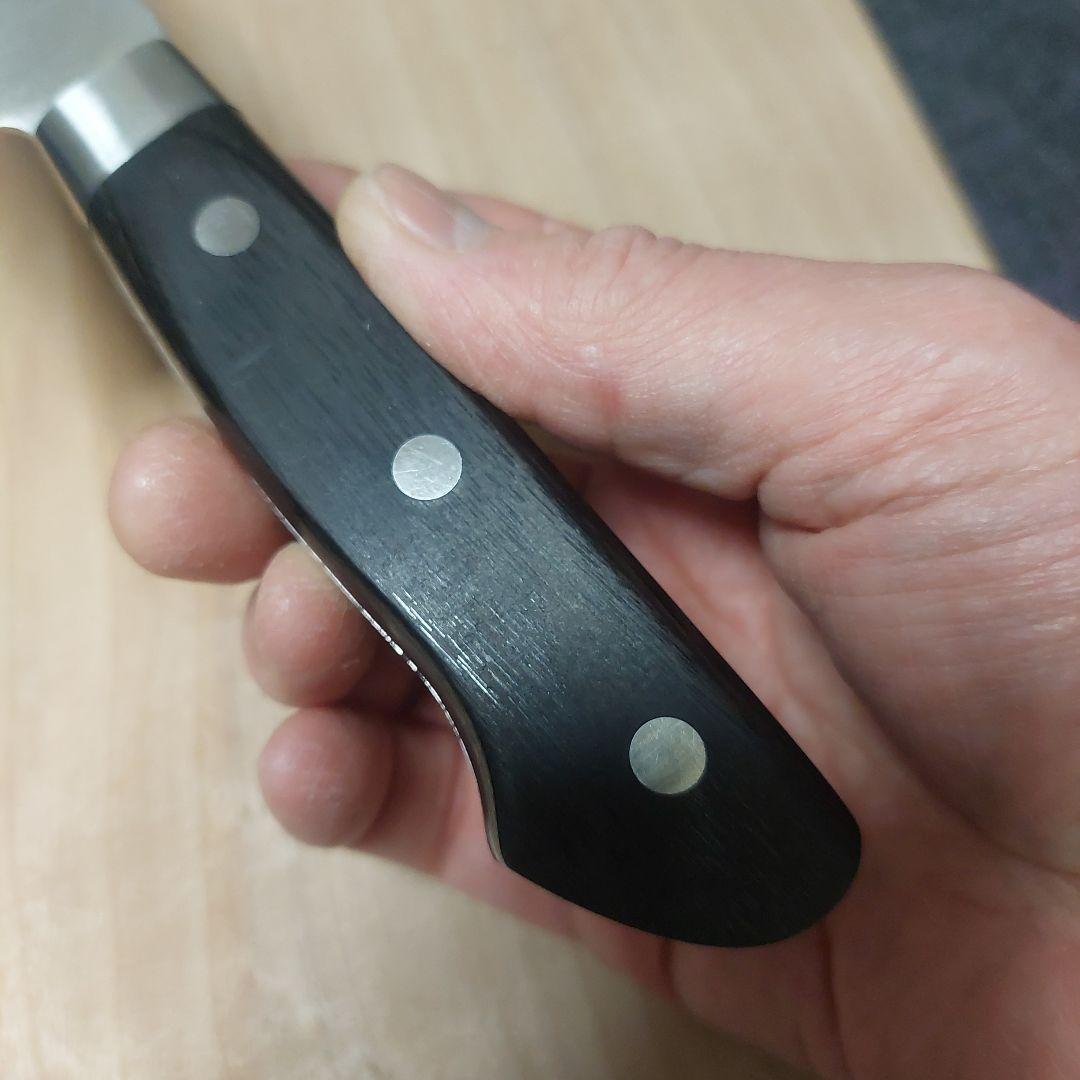 祐成　モリブデン鋼牛刀　ディンプル加工240ミリ