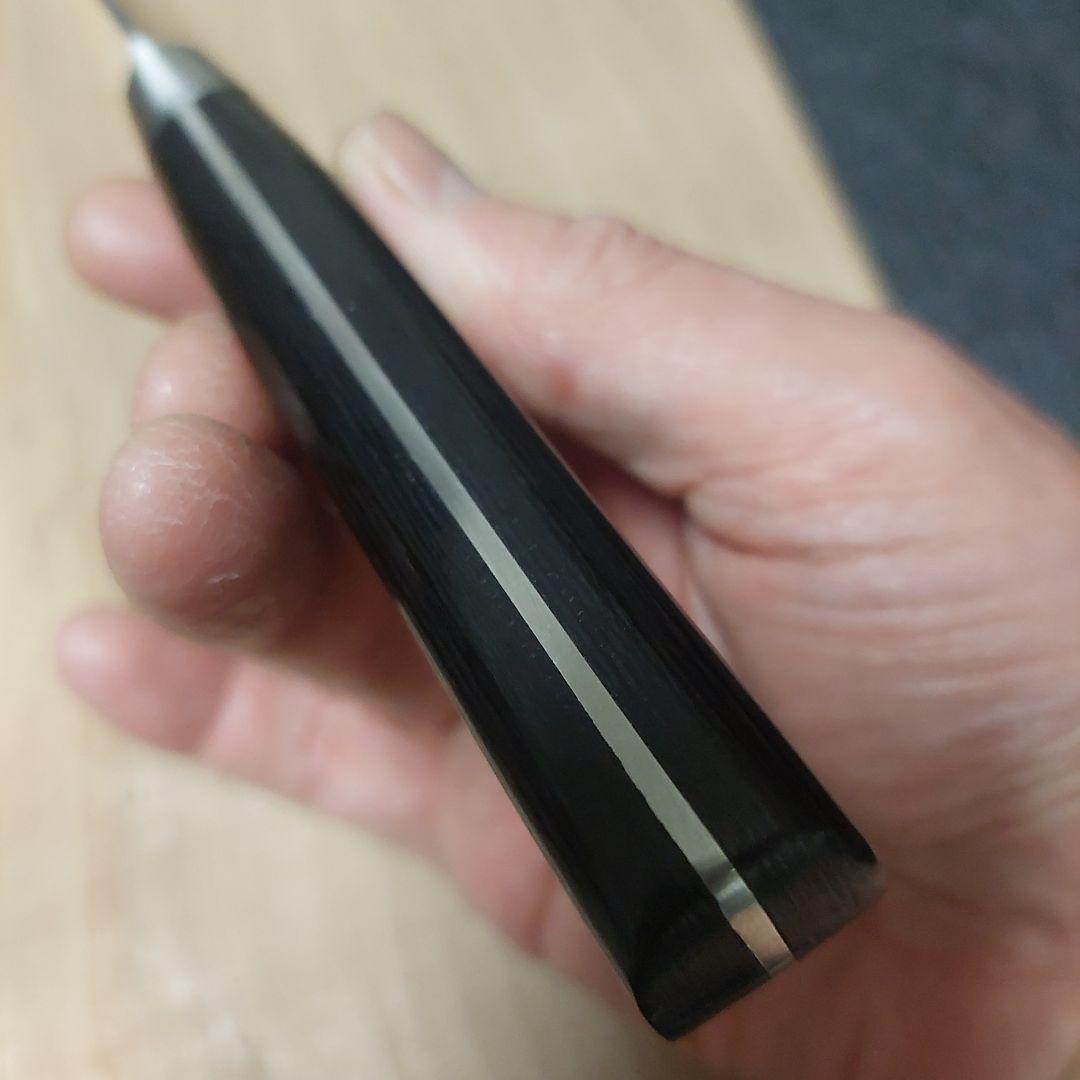 祐成　モリブデン鋼牛刀　ディンプル加工240ミリ