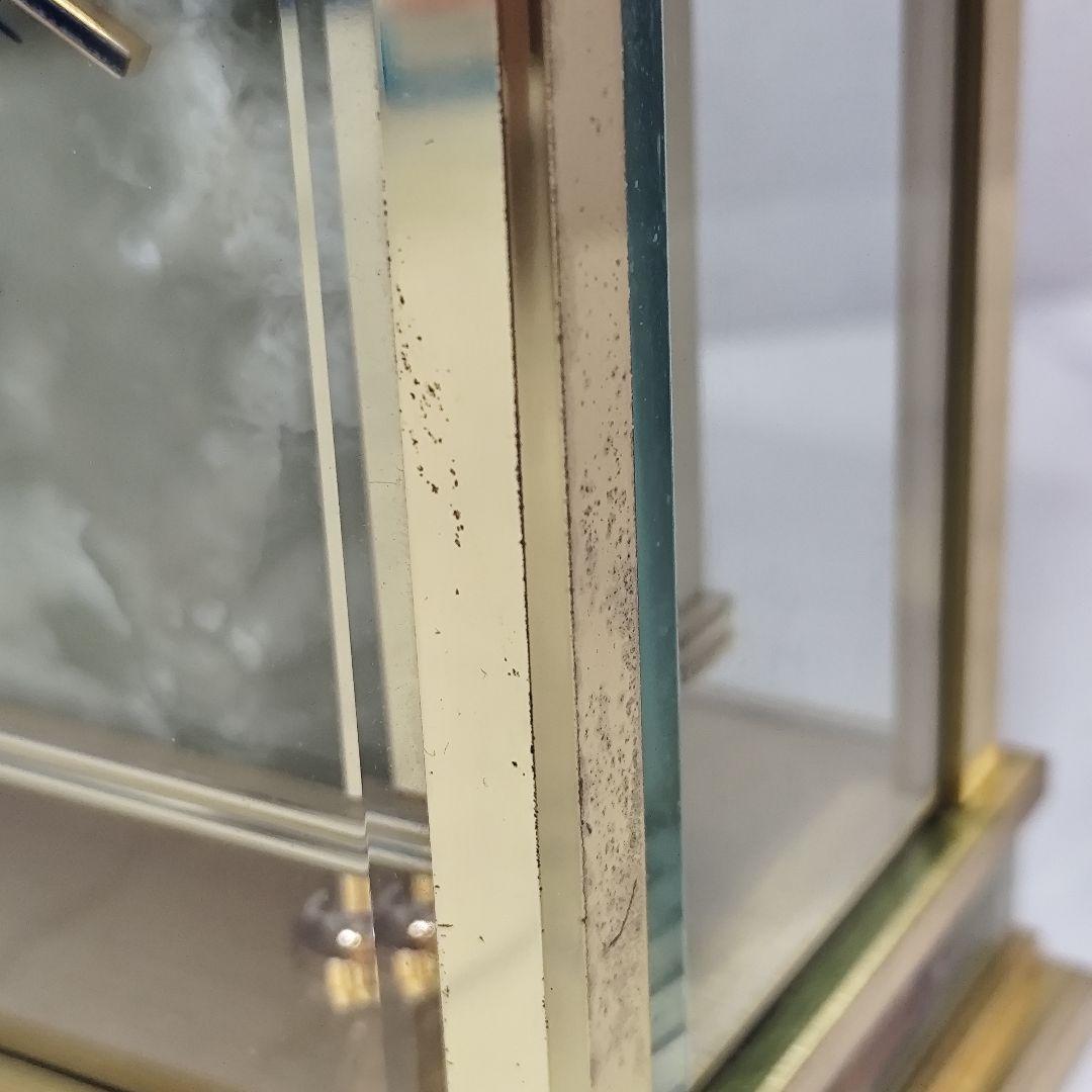 超激レア SEIKO 置時計 デコール AZ826G オニキス 大理石 最高級