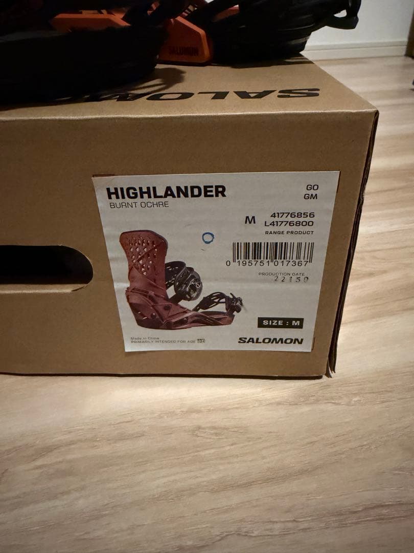 SALOMON HIGHLANDER Mサイズ ビンディング