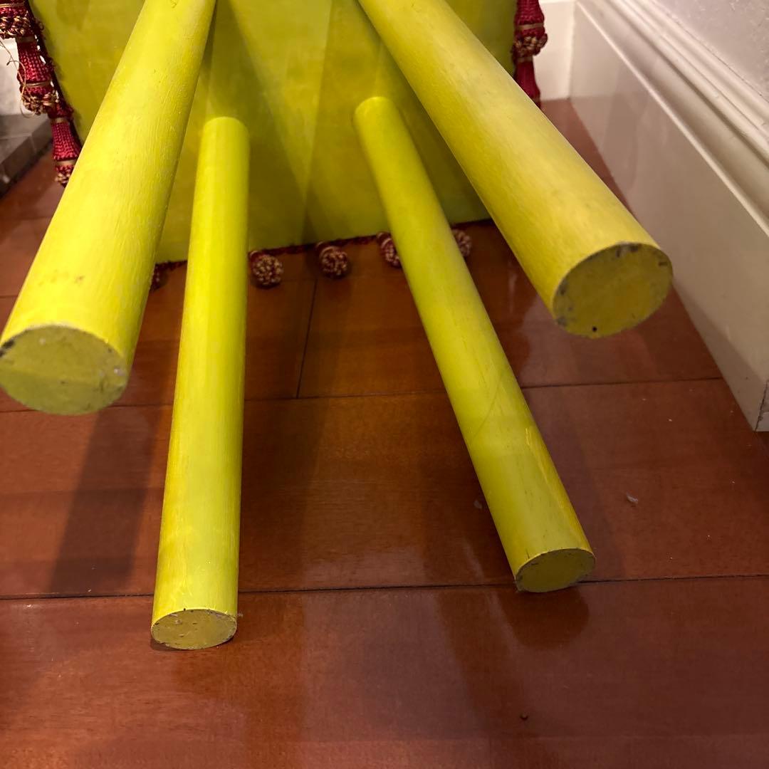 スツール　完成品　タッセルつき