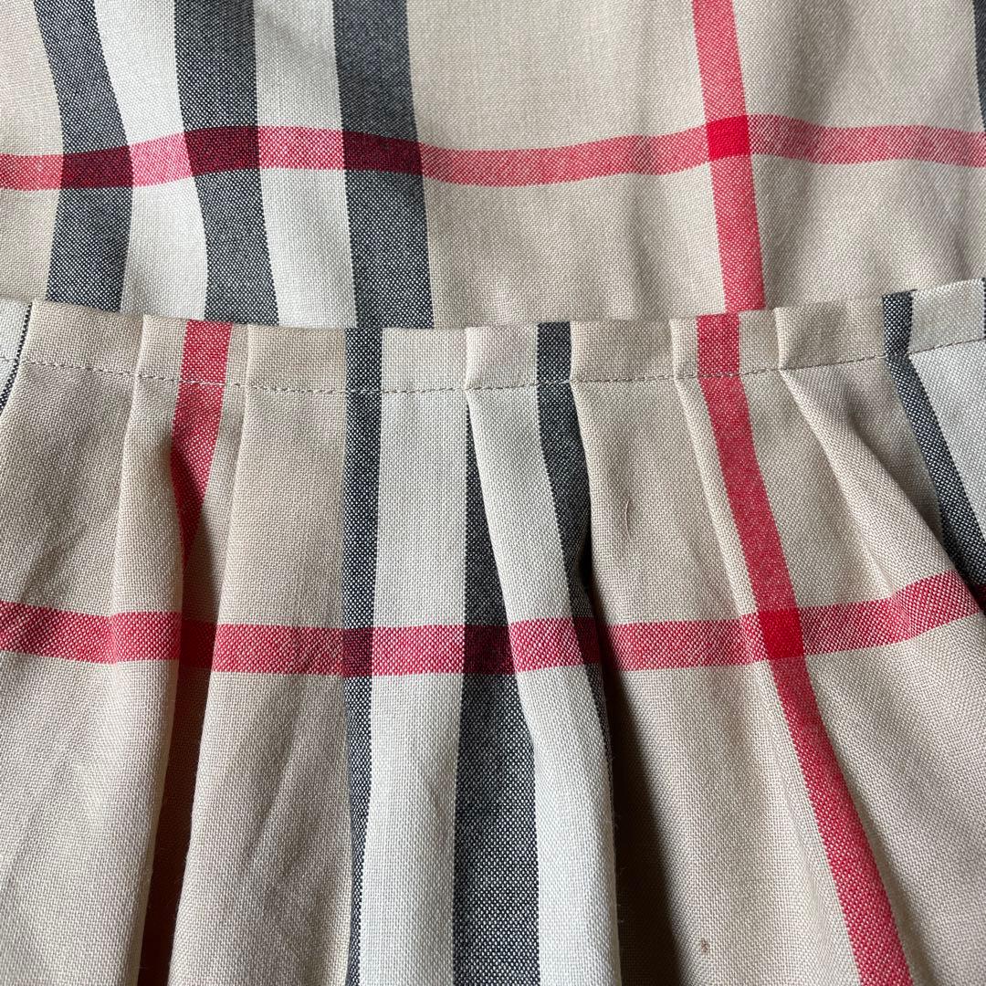 BURBERRY 大柄ノバチェックワンピース