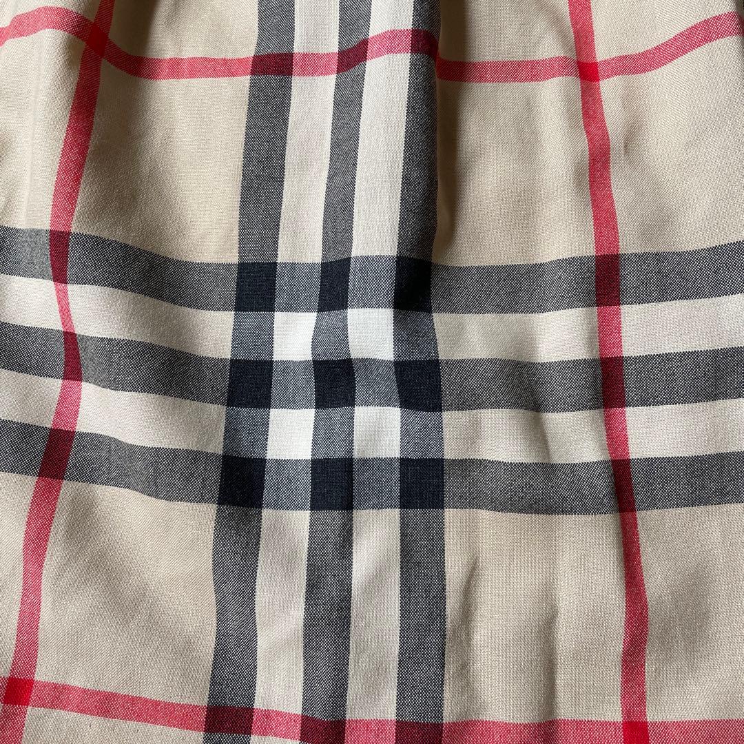 BURBERRY 大柄ノバチェックワンピース