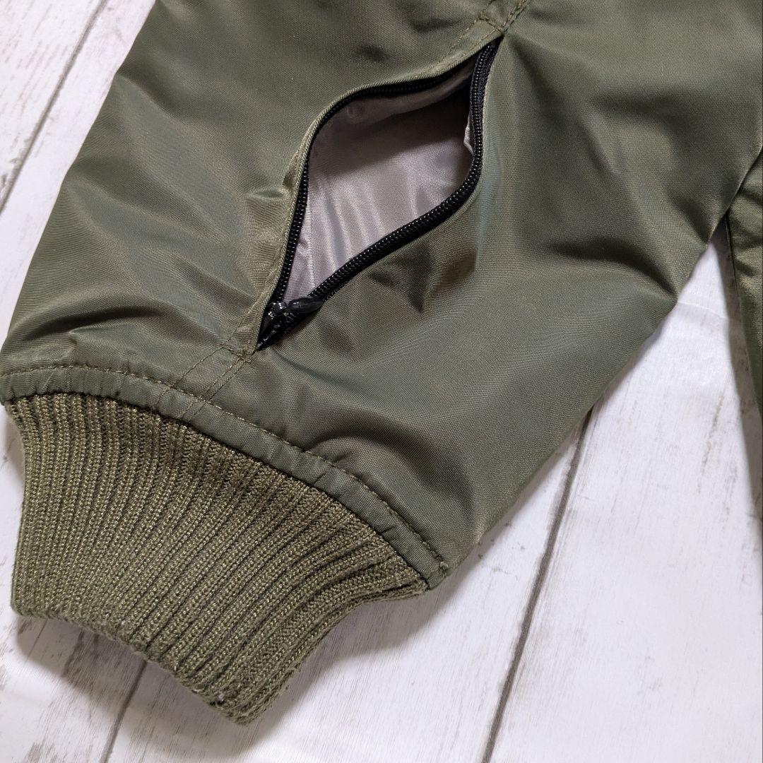 【レア】HELLO KITTY ハローキティ MA-1 バック刺繍 LL メンズ