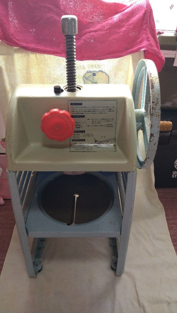 かき氷機　　初雪