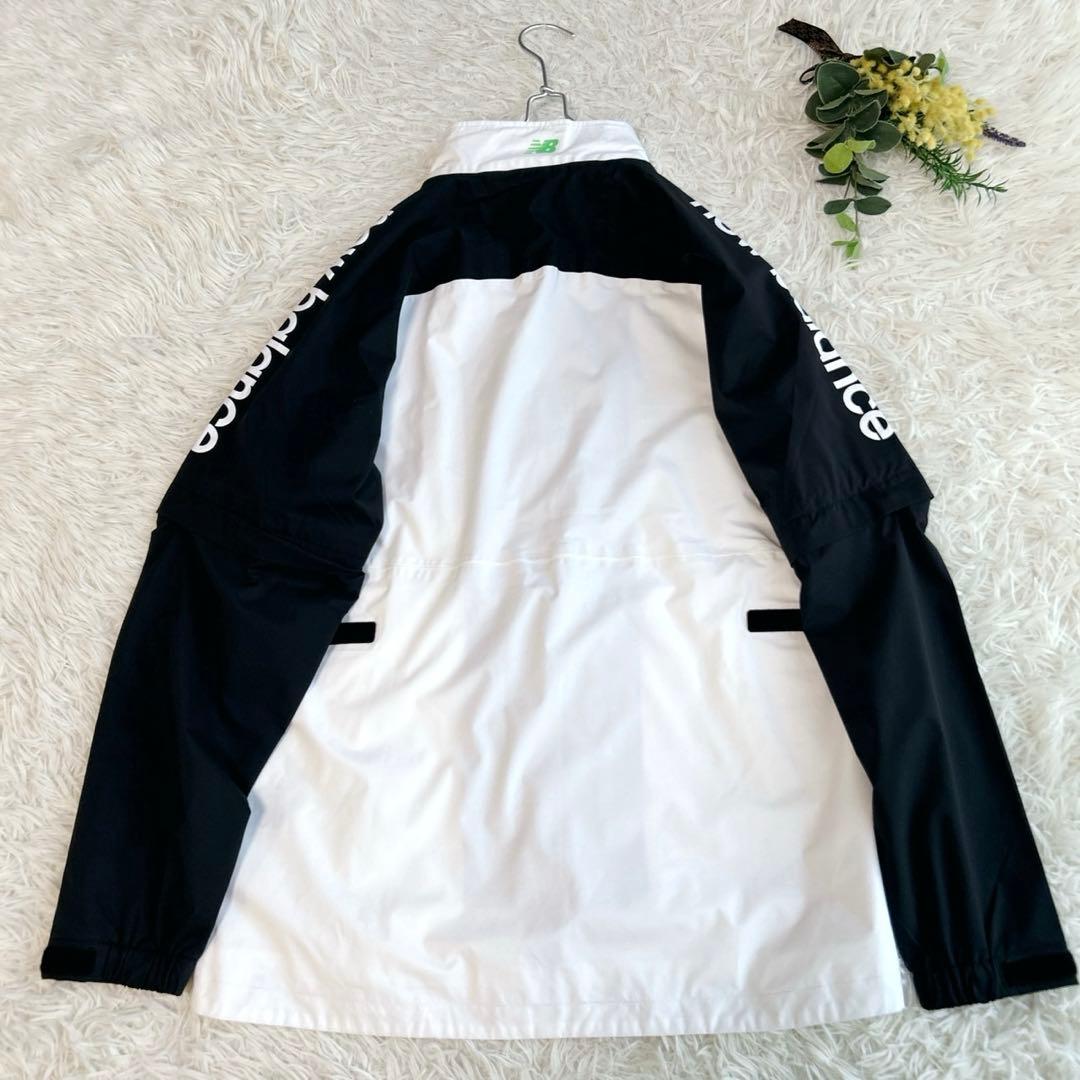 極美品✨ニューバランス ゴルフ 2way レインウェア セットアップ　XL
