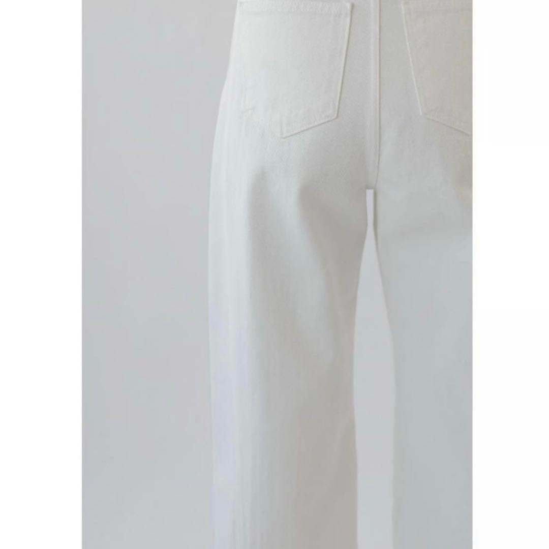 na.e Stitch Wide Jeans White 新品タグ付き　S通常丈