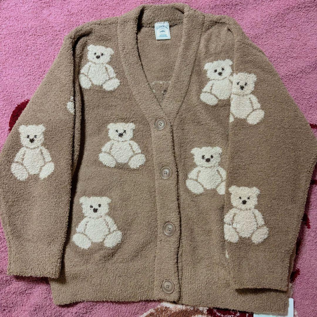 新品未使用　ジェラートピケ ベアジャガード　3点SET