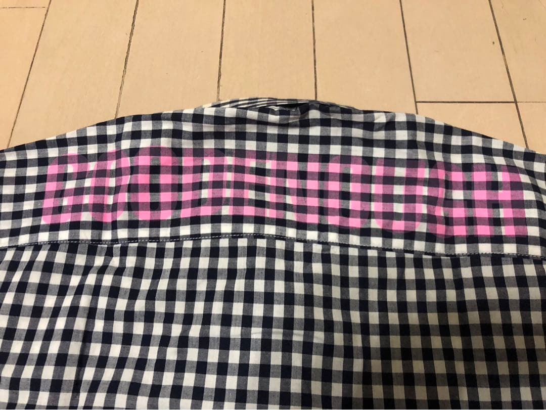 グッドイナフ　背ロゴ半袖シャツ　サイズL