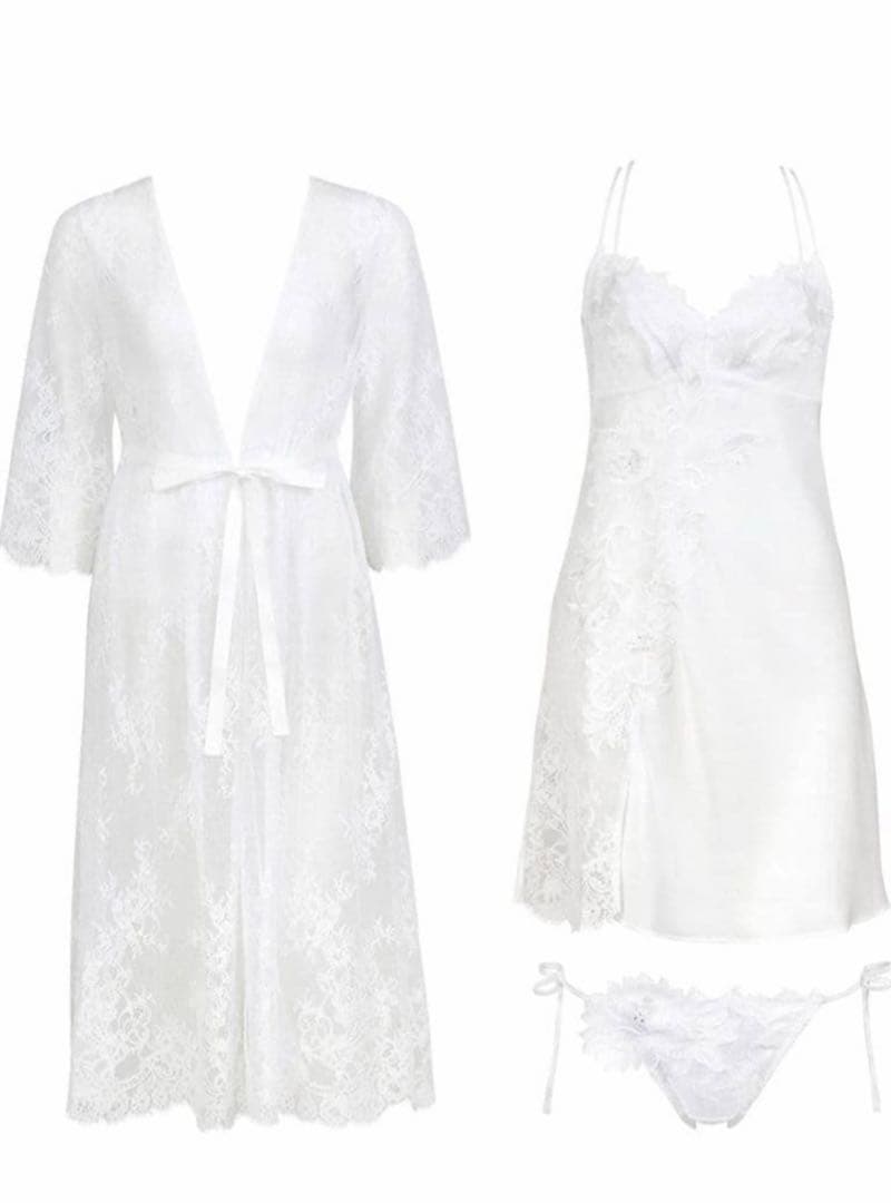 最終値下げ❗️サルート　52グループ　ガウンスリップショーツ3点セット新品未使用