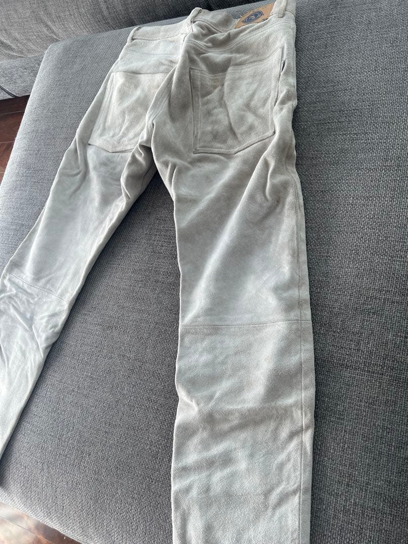 90s GOODENOUGH スエードパンツ ジャンク品 W32 L30