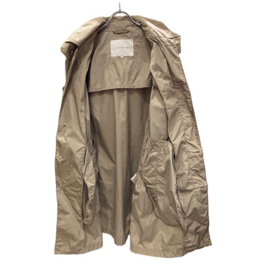 MACKINTOSH ベージュ フード付きナイロンコート サイズ40
