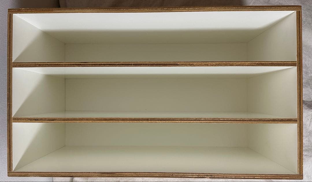 LAUAN SHELVES ラワンシェルブズ ホワイト　3段