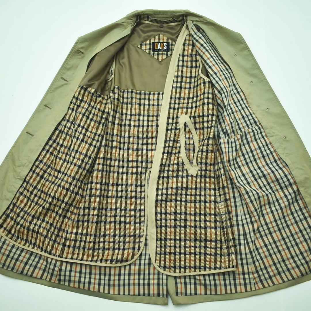 nbhr ダックス DAKS ウールライナー付き ステンカラーコート