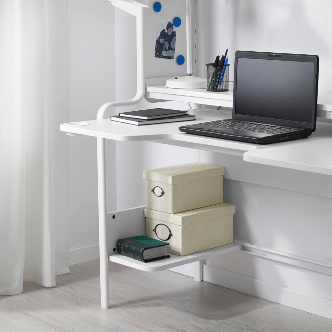 【IKEA イケア】ゲーミングデスク FREDDE フレッデ ホワイト　2/1〆